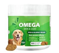 Masticables Anti-picor para Perros - Nutrición para el pelaje de cachorros,Producto de apoyo para la salud del cachorro - para Peluqueros, Dueños de Mascotas, Entrenadores, Amantes de Animales, Uso