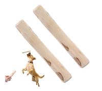 Masticables de madera para perros - Palito masticable de larga duración, juguete de madera para cachorros, juguete de chw en forma de T, golosina de perro para ejercicio, masticables naturales | Chws