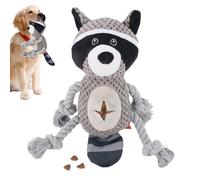 Masticador de peluche canino, tela resistente, chirrido brillante, triturador de fibra duradero, acolchado resistente, masticadores alegres, textura, comodidad y estimulación del bienestar, casa de