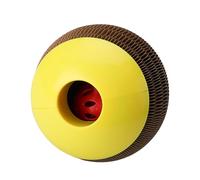 Masticar el Juguete - Bola de Catnip, golosina Felina | de Gato Campana incorporada para Gatos Interiores, Textura de Panal para rascar, Tiempo de Juego, de la ansiedad, Placer e