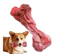 Masticar Juguetes Para Perros | Accesorio Canino Durable De Caucho Natural Forma De Hueso | Ideal Para Entretenimiento Diario Y Hogar | Resistente A Moldeos Fuerte De Perros Medio