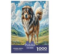 Mastiff Tibetano Puzzle Imposible,desafío for Adults Entretenimiento Creativo 1000 Piezas Obra De Arte De Juego De para Adultos Y Niños Mayores De 12 Años 38x26cm/1000pcs