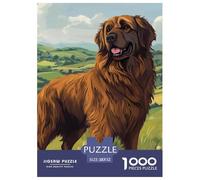 Mastiff Tibetano Rompecabezas De 1000 Piezas para Adultos Animales Clásicos Desafiante Multicolor Obra De Arte De Juego Familiar 52x38cm/1000pcs
