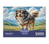 Mastiff Tibetano Rompecabezas Imposible,desafío for Adults Juego EduGatoivo 1000 Piezas Obra De Arte De Juego De para Adultos, Regalos A Partir De 14 Años 70x50cm/1000pcs