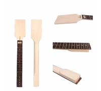 Mástil ancho for guitarra eléctrica, 22 trastes, 12 cuerdas, diapasón de palisandro arce, cabeza paleta