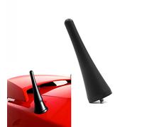 Mástil de antena corto de 3.7 pulgadas compatible con Mazda Miata MX-5 Ford Mustang Convertibles Fiat 124 Spider Lincoln MKZ
