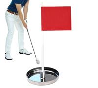 Mástil de Bandera de Golf - Resistente a la Intemperie y Portátil - Juego De Banderines Y Para Práctica En Hoyos,para Jóvenes Golfistas, Atletas, Campo, Driving Range, Entrenamiento al Aire Libre y Pl