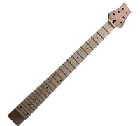 Mástil De Diapasón De Guitarra Mástil De Guitarra Sin Terminar De Caoba Diapasón De Arce De 24 Trastes Incrustación De Puntos Bricolaje