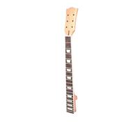 Mástil De Guitarra, Cabezal Central Trasero, Caoba Cerrado, Accesorios De Guitarra Con Mástil De 22 Trastes