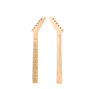 Mástil De Guitarra De Arce, 22 Trastes, Diapasón De Arce De 24,75 Pulgadas, Cabezal Con Incrustaciones De Puntos