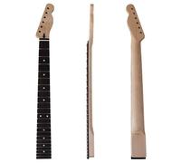 Mástil De Guitarra DIY Diapasón De Arce De 22 Trastes Con Mástil De Cejuela De Hueso De Melocotón Apto Para Accesorios De Guitarra TL(No line)