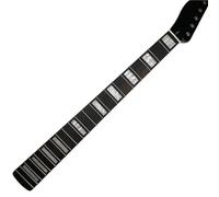 Mástil De Guitarra DIY Guitarra Eléctrica Con Cabeza Invertida Mástil De Arce Diapasón De Palisandro De 22 Trastes Incrustación De Bloque Pieza De Bricolaje