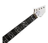 Mástil De Guitarra DIY Guitarra Eléctrica Con Mástil De Arce Diapasón De Palisandro De 24 Trastes Incrustaciones De Enredadera Tuerca De Bloqueo Piezas De Bricolaje