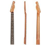 Mástil De Guitarra DIY Mástil De Arce De 21 Y 22 Trastes Con Diapasón De Palisandro Mate Para Guitarra Eléctrica TL(22 Fret d)