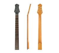 Mástil De Guitarra Eléctrica, 24 Trastes, Mango De Arce, Diapasón De Palisandro, Piezas De Guitarra Resistentes Al Desgaste Para Cuerdas De Bloqueo De Cuello LP