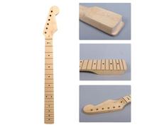 Mástil De Guitarra Eléctrica Arce Canadiense, Diapasón, 22 Trastes, 25,5 Pulgadas, Ancho Tuerca, 42mm, Tacón 56mm +-0, Sin Terminar