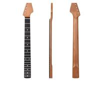 Mástil De Guitarra Eléctrica De Arce Tostado, 21 Trastes, Radio De 9,5 ", Diapasón De Palisandro, Orificios Para Clavija, Accesorios De Varilla De Armadura Ajustable De 8mm