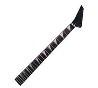 Mástil de guitarra for mano izquierda, 24 trastes, incrustaciones diapasón palisandro arce 25,5 pulgadas