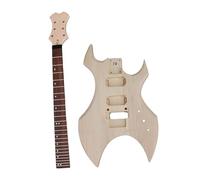 Mástil De Guitarra Guitarra Eléctrica De 24 Trastes Cuerpo Y Mástil DIY Ensamblados A Mano Conjunto Profesional(Type 1)