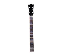 Mástil De Guitarra Negro, Cabezal Central Trasero, Arce Canadiense, Mástil De Guitarra Cerrado De 22 Trastes
