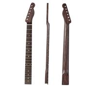 Mástil De Repuesto Para Guitarra Mástil De Wengué Mate De 22 Trastes Con Carcasa De Color Y Puntos De Sonido Cejuela De Hueso Adecuado Para Guitarra Eléctrica TL