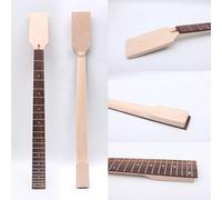 Mástil For Bajo, 24 Trastes, Cabeza De Paleta 34 Pulgadas, Diapasón Palisandro 46-65