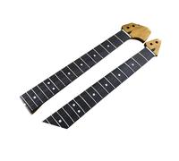 Mástil Guitarra DIY Mástil De Guitarra 22 Trastes Diapasón Palisandro Radio 9.5 Pulgadas Alma Ajustable