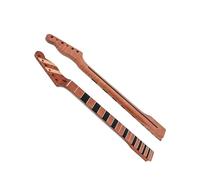 mástil para guitarra Adecuado Para Traste TL22, Mástil De Punto De Tono Con Marco Negro Y Cabeza De Arce Fuego.
