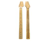 mástil para guitarra DIY Terminado 21 Trastes Arce Canadiense De Una Pieza Para Cuello De Guitarra ST Para Afinadores De Guitarra (Color : 01)