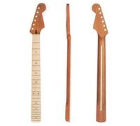 mástil para guitarra Traste 22 Adecuado Para Guitarra Eléctrica ST, Diapasón De Arce Con Cuello, Mango De Caoba, Tubo De Caoba Con Línea Central Trasera