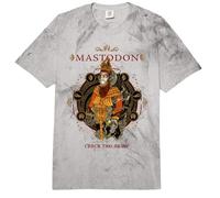 Mastodon Cosmic Symbols Grey Dye Comfort Colors Adult Heavyweight T-Shirt