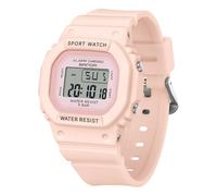 MASTOP Reloj digital para mujer, vintage, retro, digital, casual, reloj de enfermera, alarma, cronómetro, 50 m, retroiluminación LED, temporizador de cuenta regresiva, alarma diaria, señal horaria