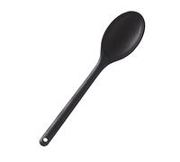MASTRAD - Cuchara de cocina - Preparación, Cocina, Mezclador - Unibloc - Silicona - No raya las cacerolas - Negro