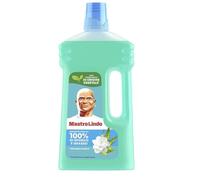 Mastro Lindo Detergente para suelos, líquido multiusos, 1 paquete (930 ml), con aroma a frescor floral, frescura y brillo, elimina hasta un 100% de suciedad y grasa