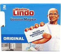 Mastro lindo - La Gomma Magica, con triple capa - 4 paquetes de 2 gomas [8 gomas]