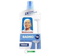 Mastro Lindo Liquido Bagno Detergente Liquido Bagno - Detergente líquido para baño - Elimina restos de jabón y cal - Limpiador de baño 930 ml + llavero Beni Culinari gratuito