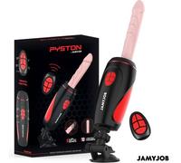 Masturbador automático con dildo y control remoto Pyston Base