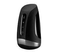 Masturbador automático masculino calentador masajeador recargable silicona