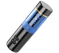 Masturbador de Copa Eléctrica, Potente Vagina Realista 3D para Masturbator,10 Vibración Masturbación Masculino, Calefacción Cargable Fácil de Limpiar Erótico Juguete Sexual para Hombre