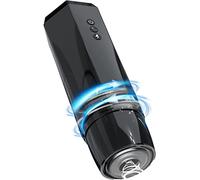 Masturbador de Copa Eléctrica, Potente Vagina Realista 3D para Masturbator,7 Potentes Modos Giratorios de Empuje Masturbación Masculino, Cargable Fácil de Limpiar Erótico Juguete Sexual para Hombrev