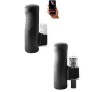 Masturbador de pene automático realista vagina falsa vibrador para hombre con...