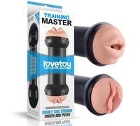 Masturbador Doble Training Master Vagina y Boca