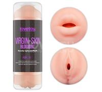 Masturbador doble Virgin-Skin vagina y boca