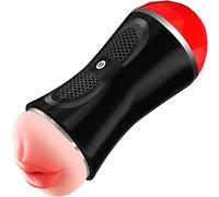 Masturbador estimulador de pene, taza masturbadora, juguete sexual masturbado para hombres, juguete sexual erótico de bolsillo 2 en 1 para hombre, estimulador de pene, juguete sexual realista 3D