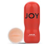 Masturbador hombre boca jamyjob, Ancho 65 mm, Longitud 165 mm, Profundidad 60 mm, Departamento HOMBRE, Colores Rojo