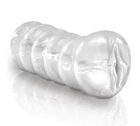 Extreme Toyz Masturbador Transparente Forma Vagina