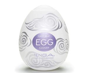 Masturbador Huevo Nublado (1 uds) Tenga EGG-010