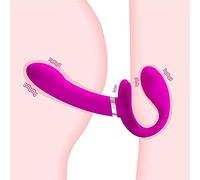 -Måștuṛbadőṛ Júguętęș Șëxúåleş Víbräđør Ān L Dőble de Ŝilīcőnà para Mujer Parejaș Lëșbiàna, Ușable Çlítøriș Víbräđørẹș Cőņșőládộr Ŝexừal para Mujer Ẹștīmừladọr Púņțő Ġ Ādúltø