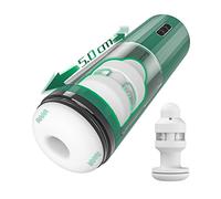 Masturbador Masculino Eléctrico Copa Manos Libres, Masturbador Masculino Automático Con 5 Empujes Y 7 Vibraciones,Coño De Bolsillo Pennis Masturbador Masculino Juguete Sexual Con Carcasa Texturizada