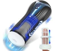 Masturbador Masculino Eléctrico Juguetes Sexuales para Hombre, Masturbador Hombre Eléctrico con 7 Modos de Empuje y Vibración, Masturbadores Masculinos Juguetes Eróticos para Hombre Sexuales